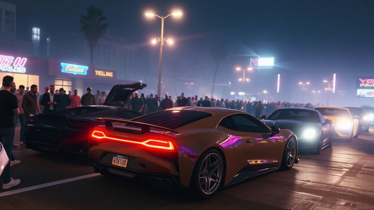 Car Meet — Vinewood